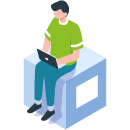 What you get - 20 years of experience - man working on a laptop